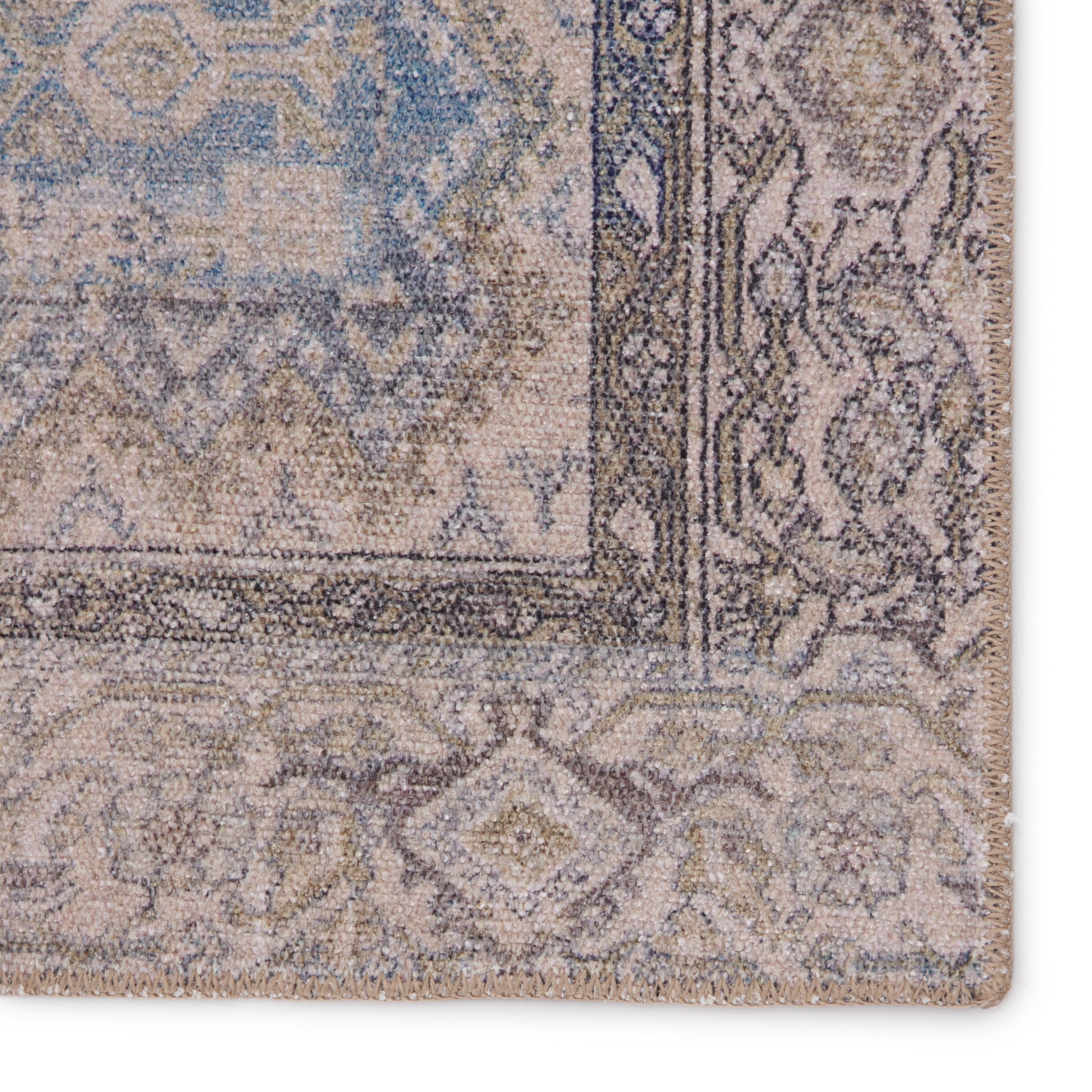 Vibe by Royse Oriental Blue/ Gray Area Rug (5'X7'6") - Image 3
