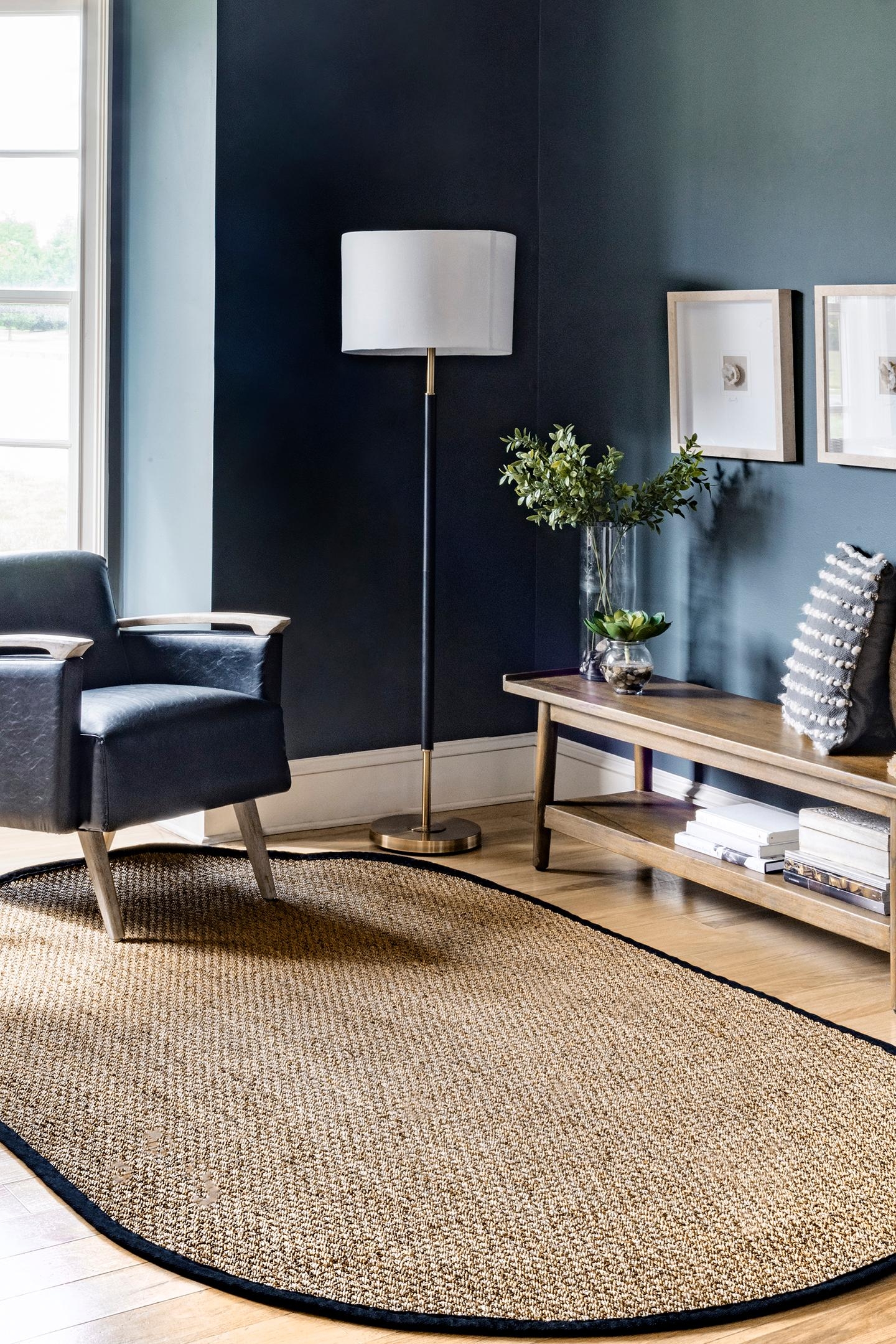 Elijah Seagrass with Border Area Rug - Image 4