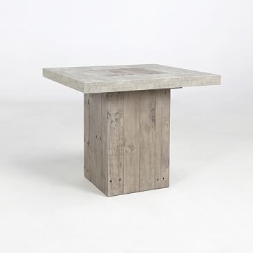 Two-Toned Wood Side Table - Image 0