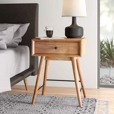 Mayer End Table with Storage - Image 1