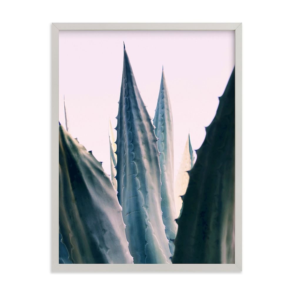 Agave Daydreams Framed Art by Minted(R), Gray, 18"x24" - Image 0