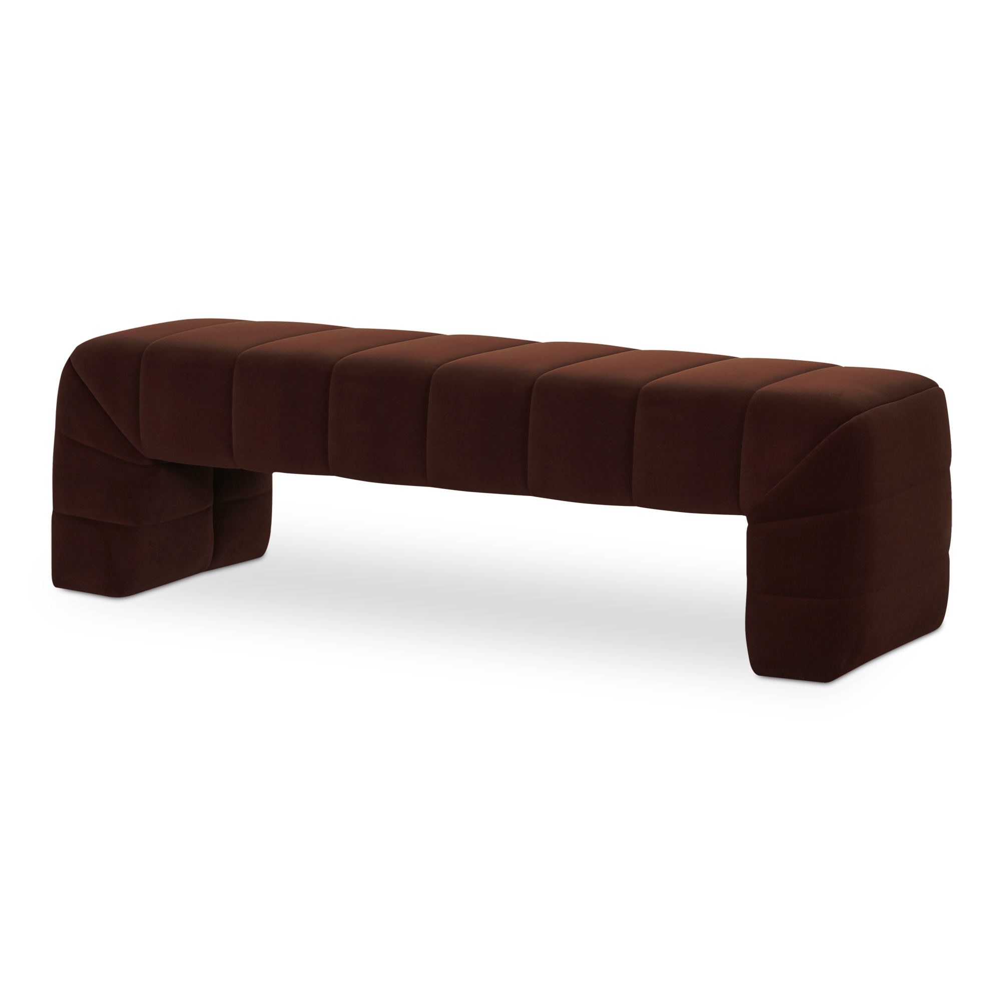 Verity Bench Warm Brown - Image 1