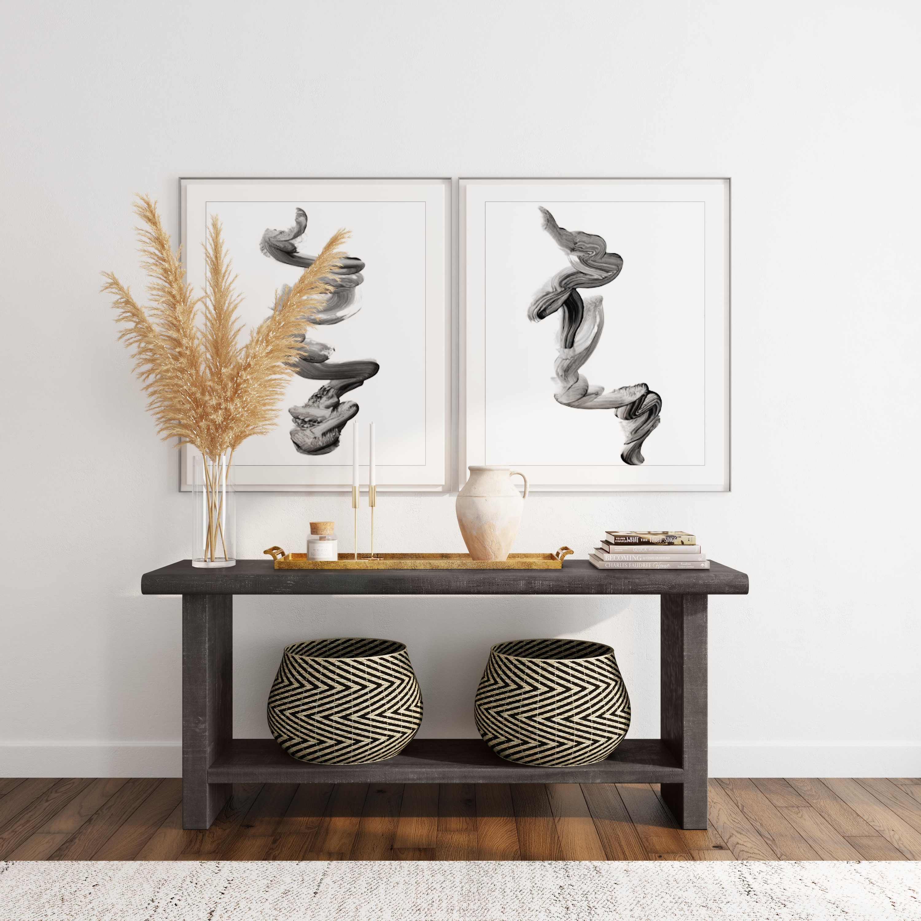 Larson 68" Console Table Black - Image 5