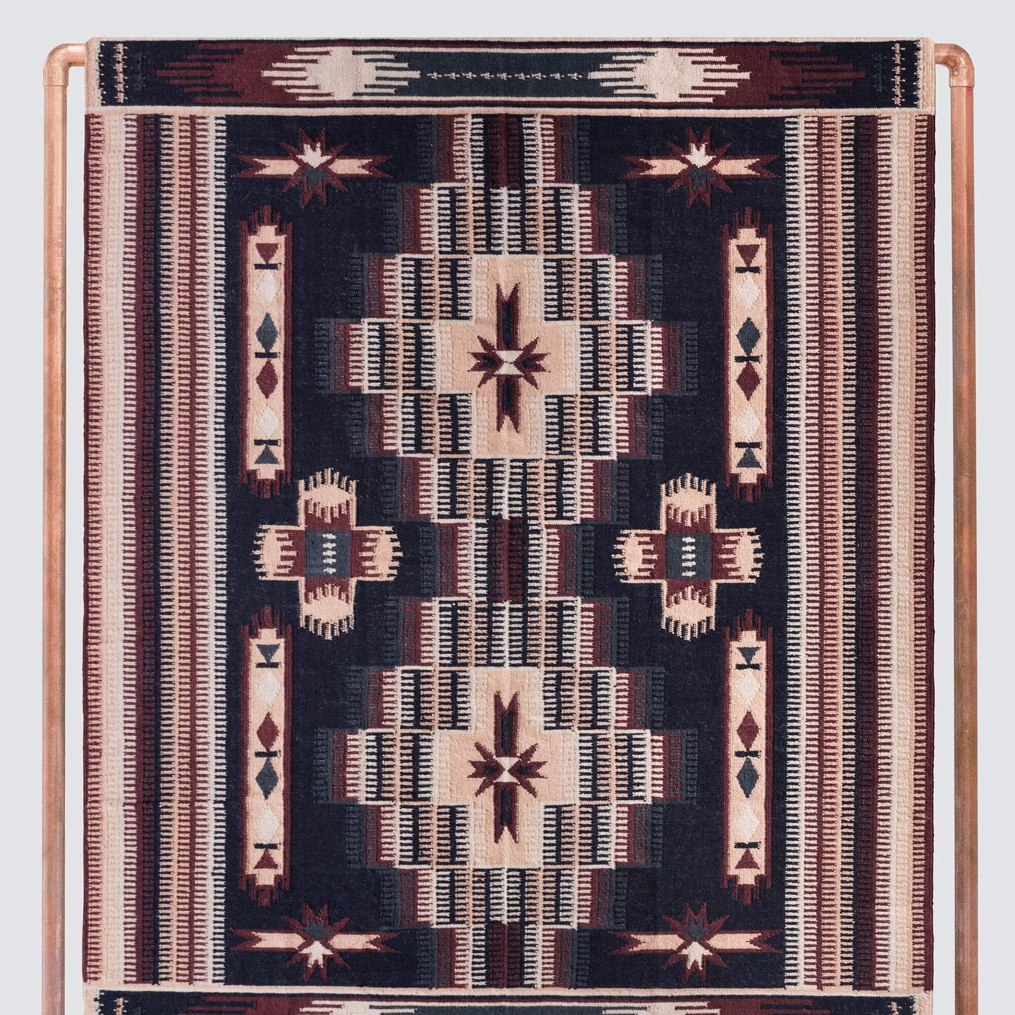 The Citizenry Keya Handwoven Area Rug | 10' x 14' | Made You Blush - Image 1