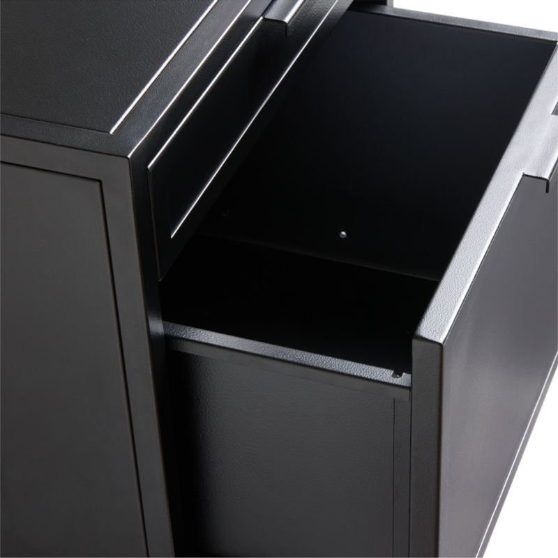 Casement 24" Black Metal 2-Drawer File Cabinet - Image 6