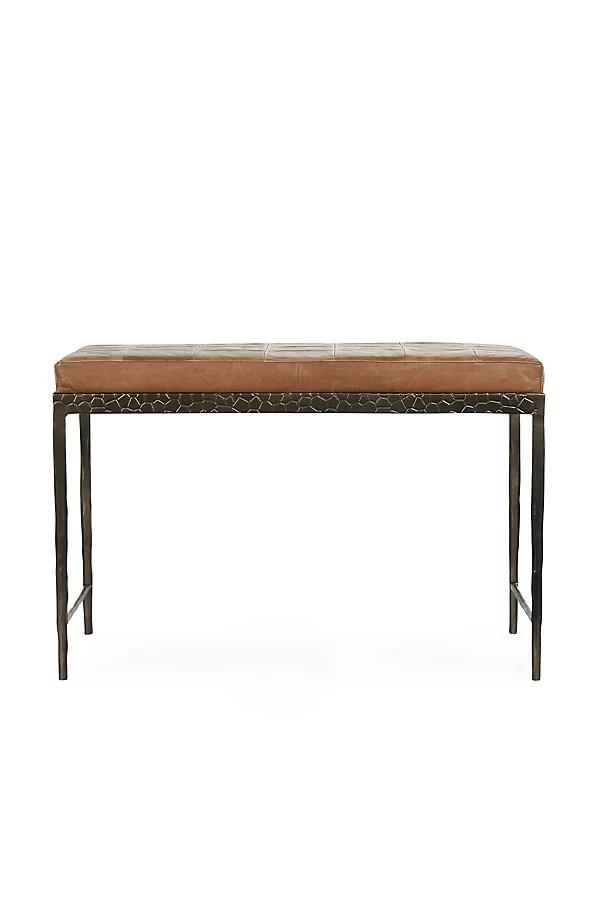 Malo Leather Bench - Image 0
