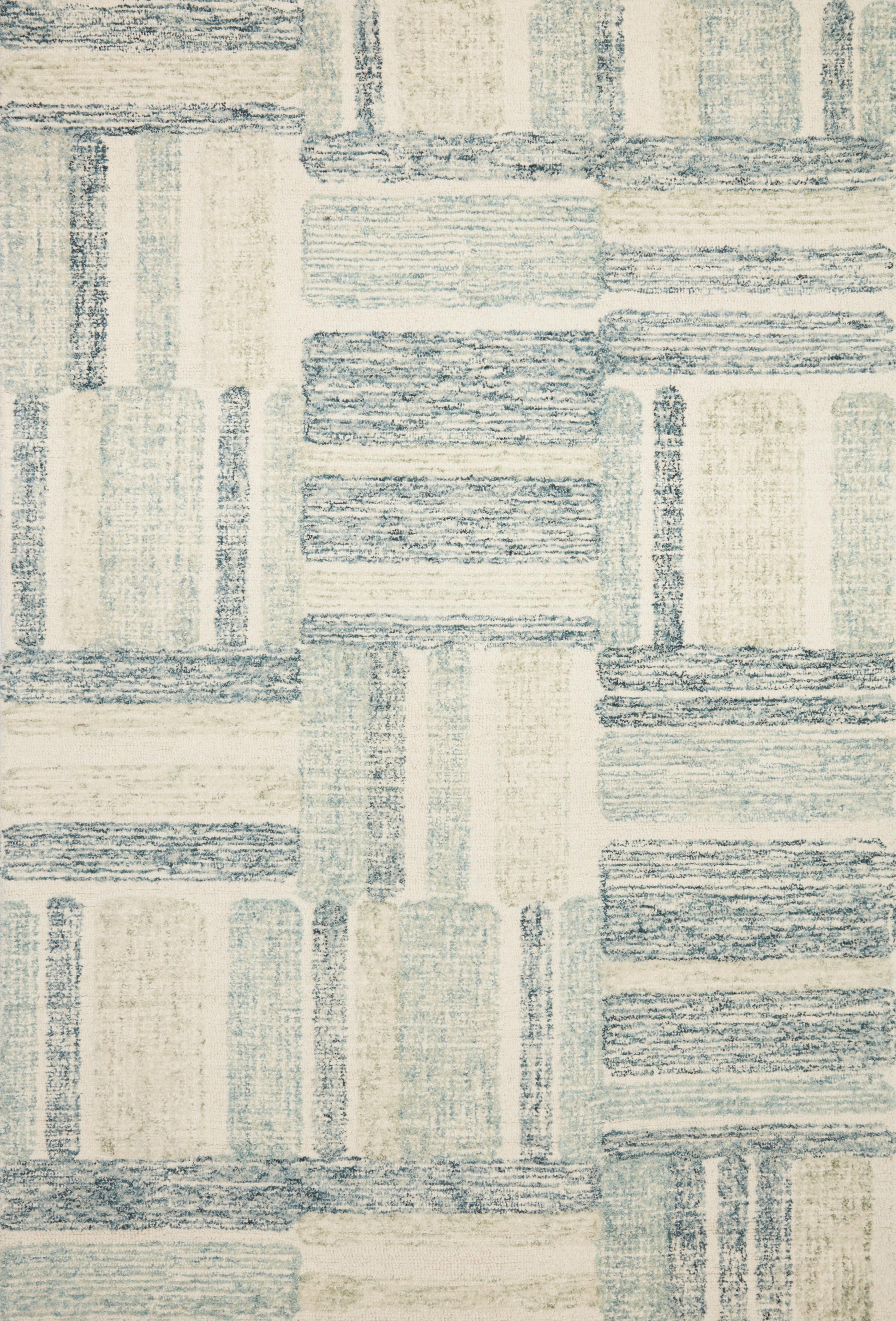 Loloi Milo Aqua / Denim 7'-9" x 9'-9" - Image 0