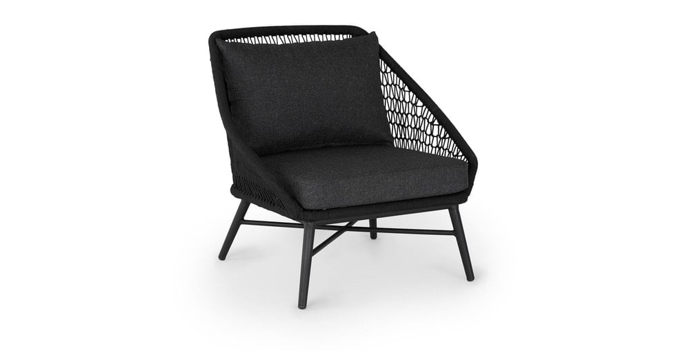 Tupo Slate Gray Lounge Chair - Image 0