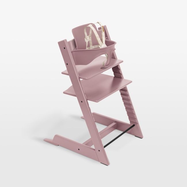 Stokke ® Tripp Trapp ® Heather Mauve Purple Wood Baby High Chair - Image 0