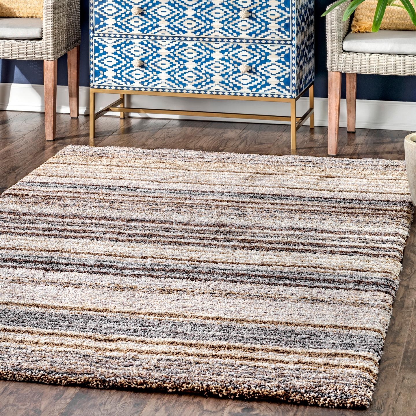 Drey Ombre Shag Area Rug - Image 0