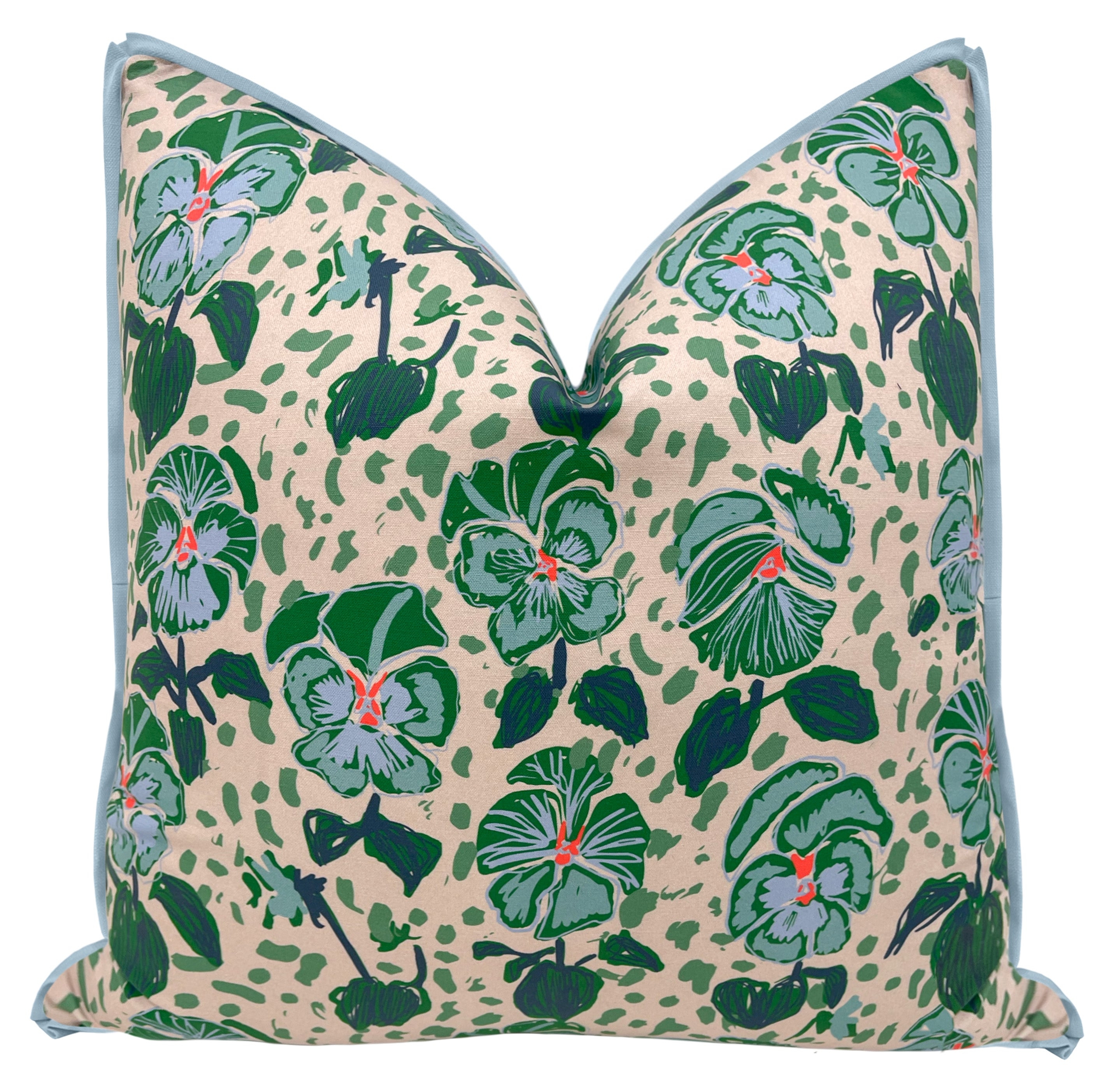 ALICE | LULIE WALLACE - SAMPLE 4" X 4" / BUTTERFLY FLANGE / Navy Blue - Image 1