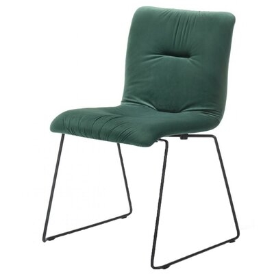 Isebrand Fabric Upholstered Metal Side Chair - Image 0