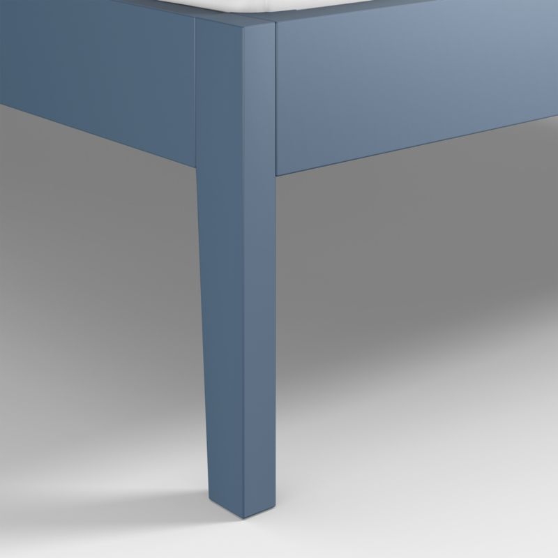 Ever Simple Slate Blue Wood Kids Full Bed - Image 2