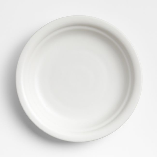 Jamesware White Stoneware Dinner Plate - Image 0