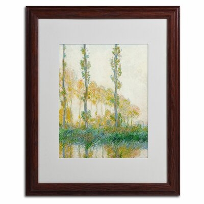 The Three Trees Autumn by Claude Monet Framed Painting Print - Image 0
