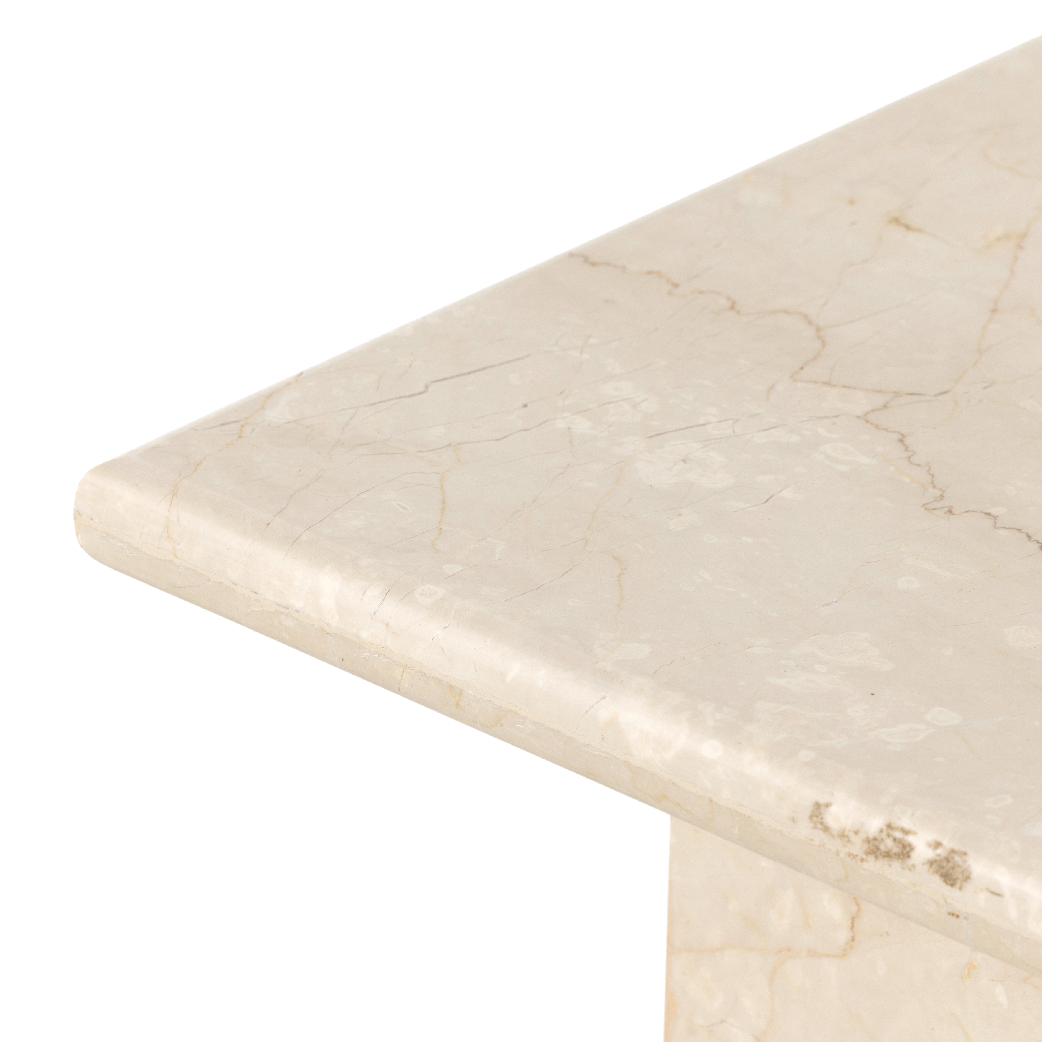 Arum End Table-Cream Marble - Image 10