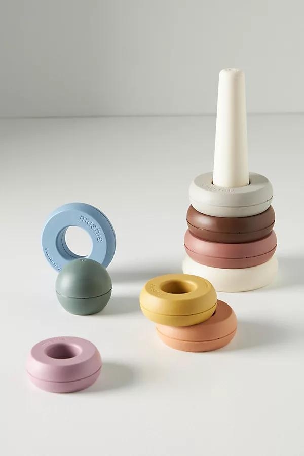 Stacking Rings Toy By Mushie in Assorted - Image 0