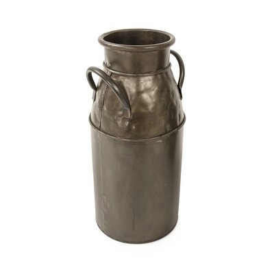 Weathered Iron Jar Large - Image 0