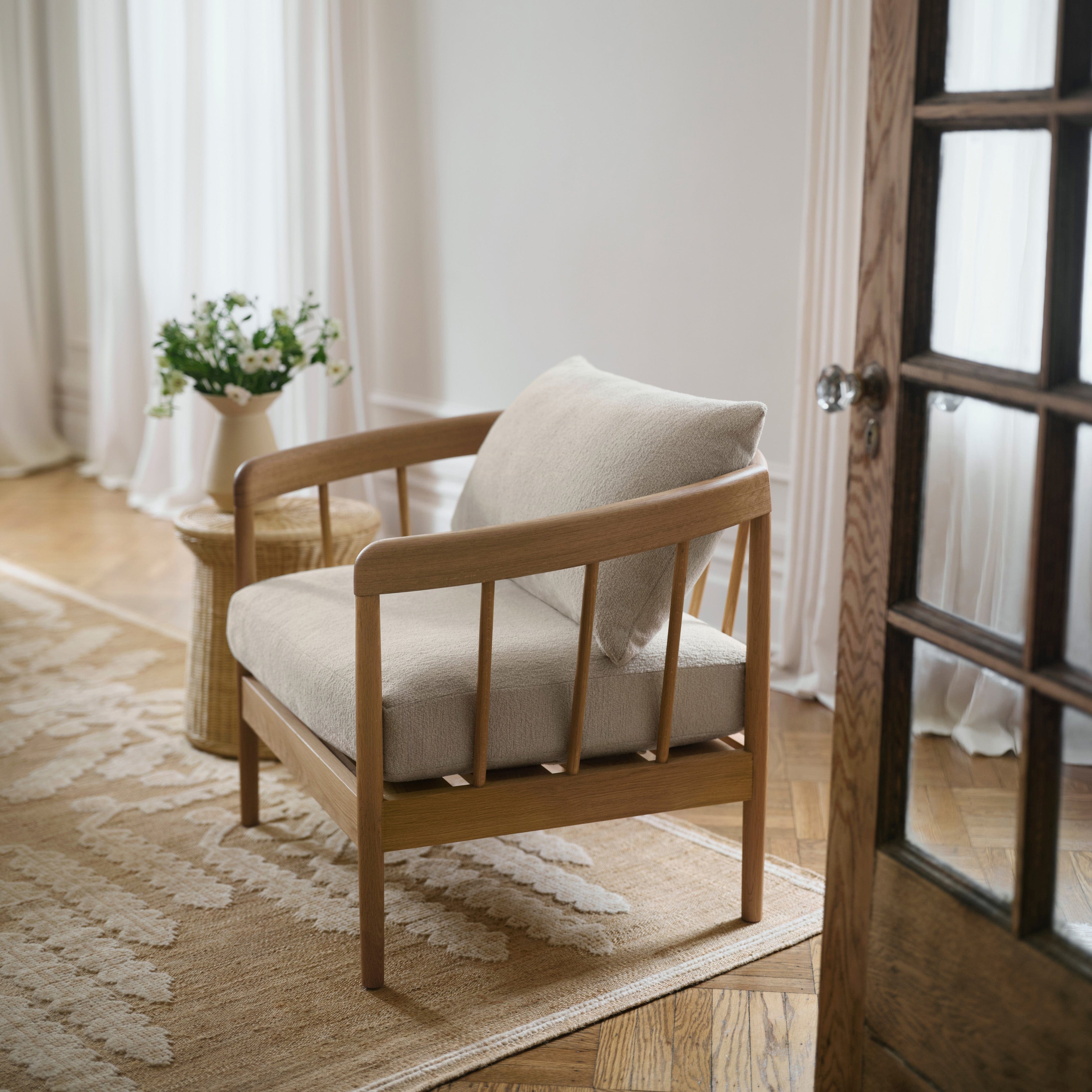 The Citizenry Shakha Hand-Knotted Area Rug | 10' x 14' | Natural - Image 3