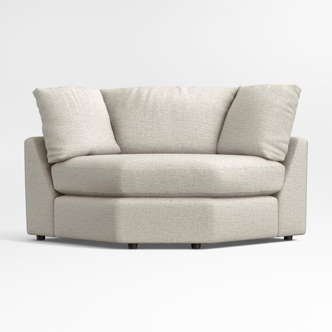 Lounge Classic Wedge Chair Sectional Piece - Image 1