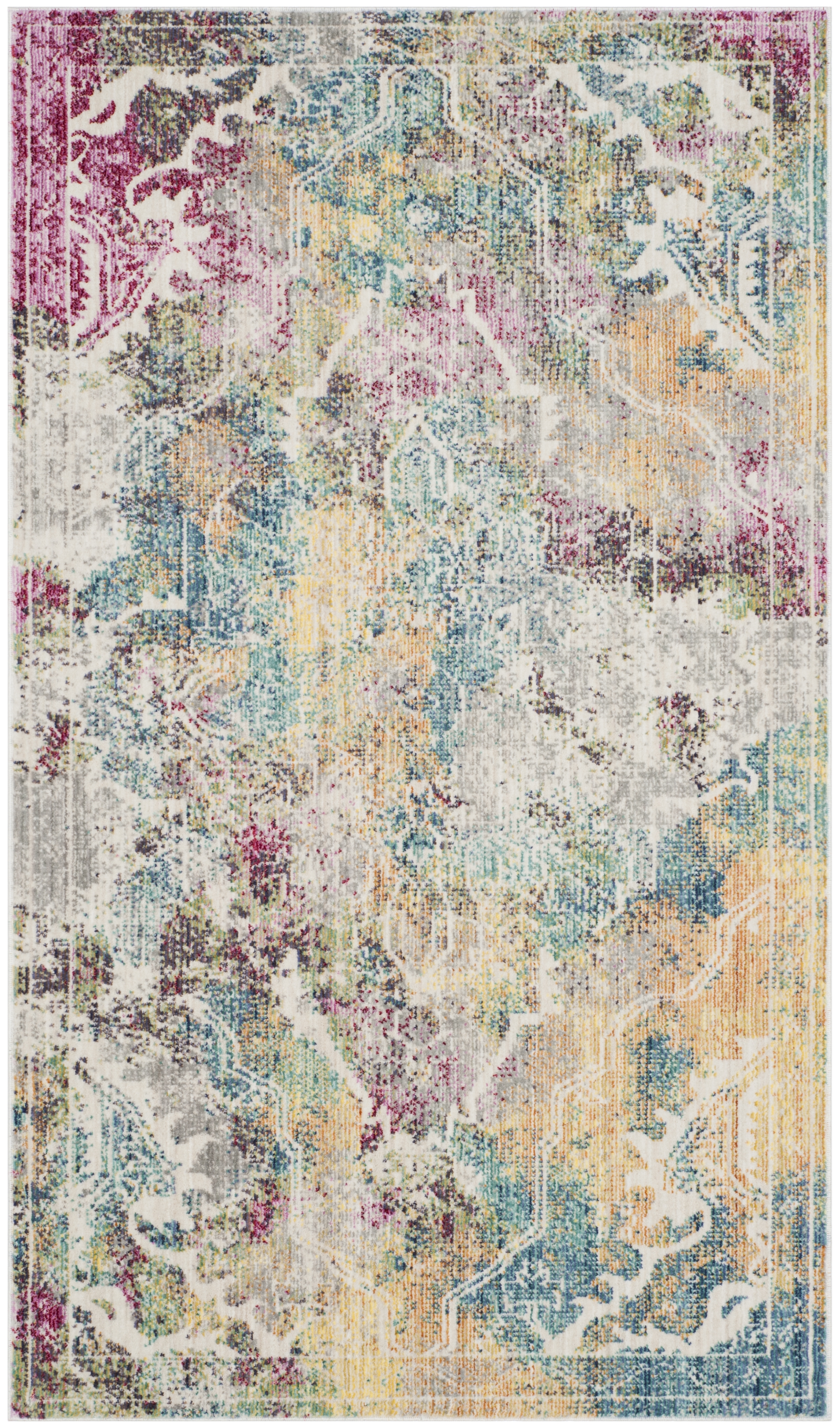 Arlo Home Woven Area Rug, MYS921M, Multi,  3' X 5' - Image 0