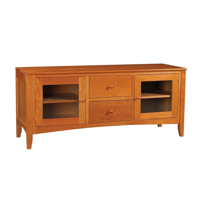 Spectra Wood Newport Solid Wood TV Stand for TVs up to 70"" - Image 0
