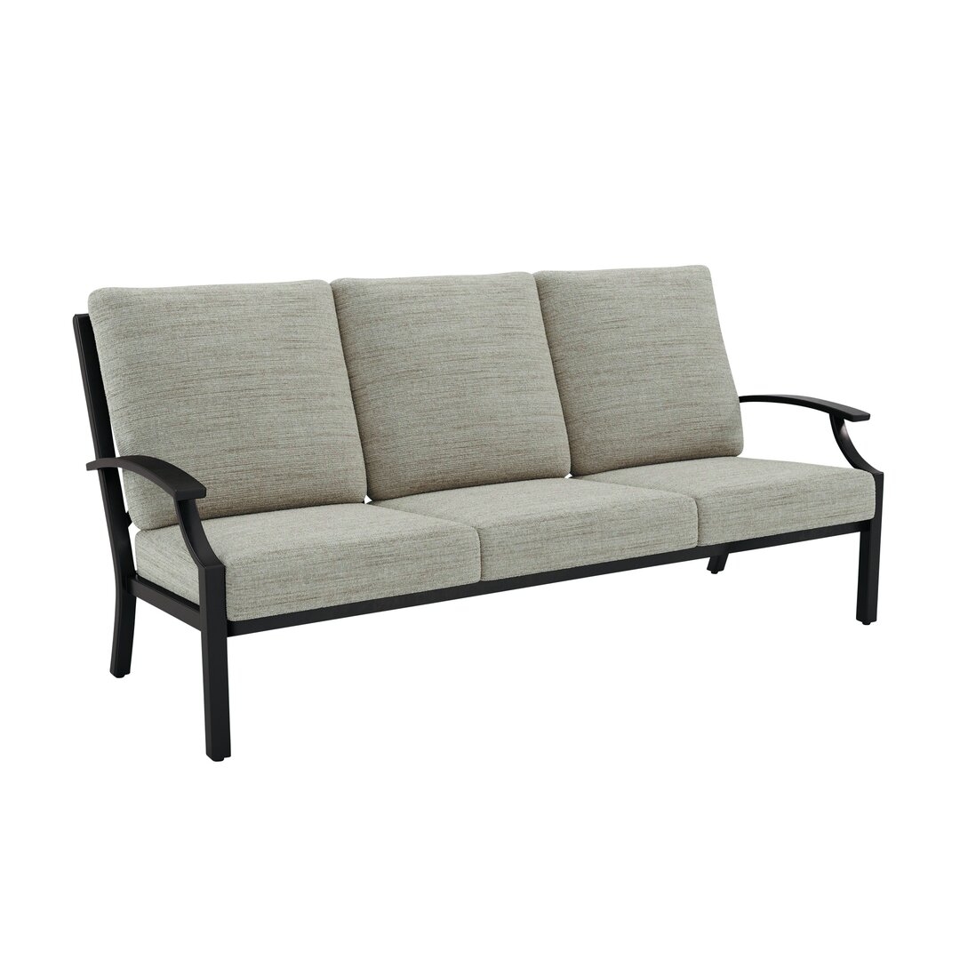 "Tropitone Marconi 78"" Wide Outdoor Patio Sofa with Cushions" - Image 0