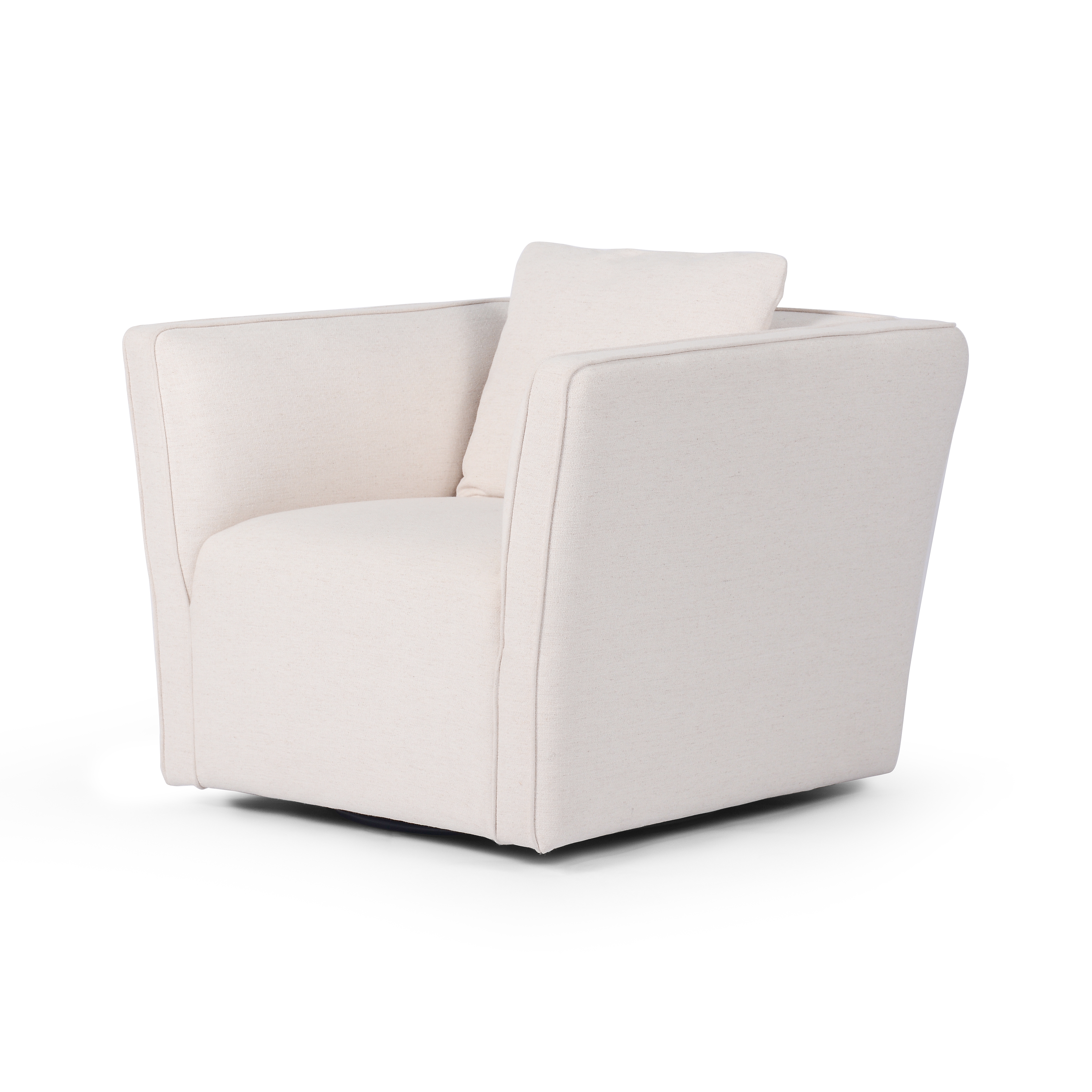 Cantrell Swivel Chair-Badon Flax - Image 0