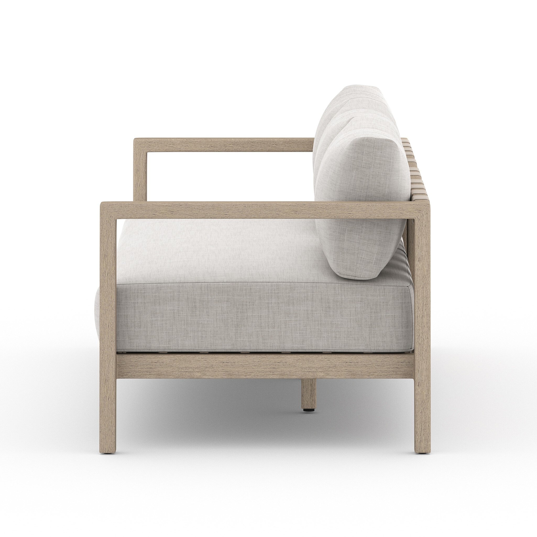 Sonoma Outdoor Sofa, Washed Brown - Venao Grey - Image 2