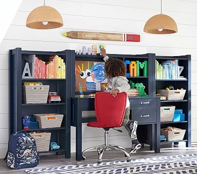 Camp Storage Desk, Simply White, In-Home Delivery - Image 1