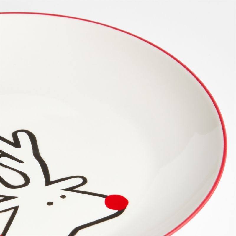 Joan Anderson Arctic Friends Holiday Salad Plate - Image 1