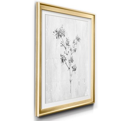 Neutral Meadow I - Picture Frame Painting Print on Paper - Image 0