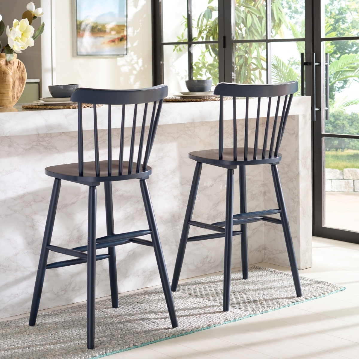 Galena Bar Stool - Grey - Image 1