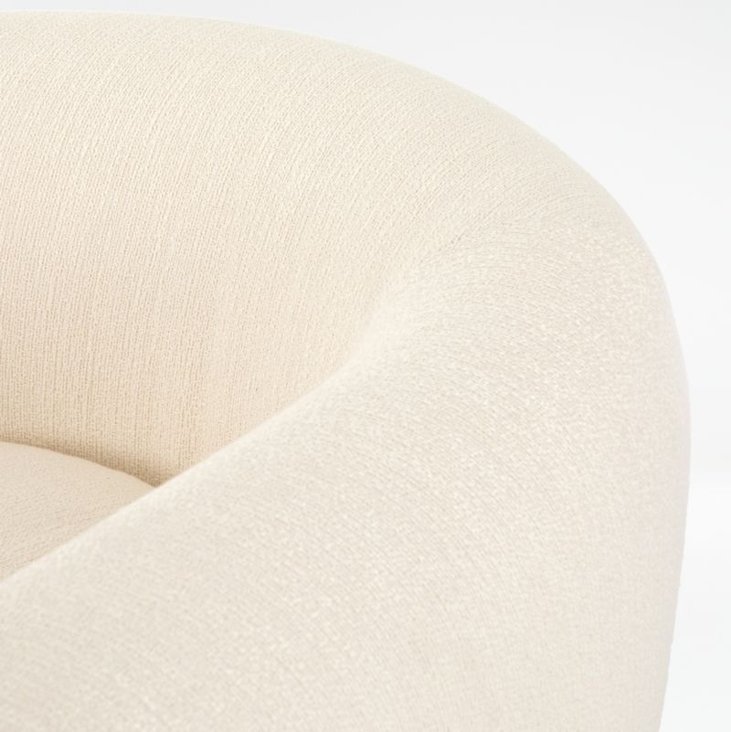 Nora Tub Chair, Cream - Image 5