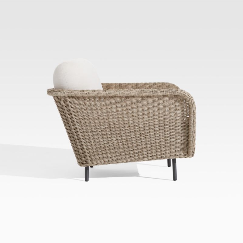 Grotta Outdoor Wicker Lounge Chair - Image 3