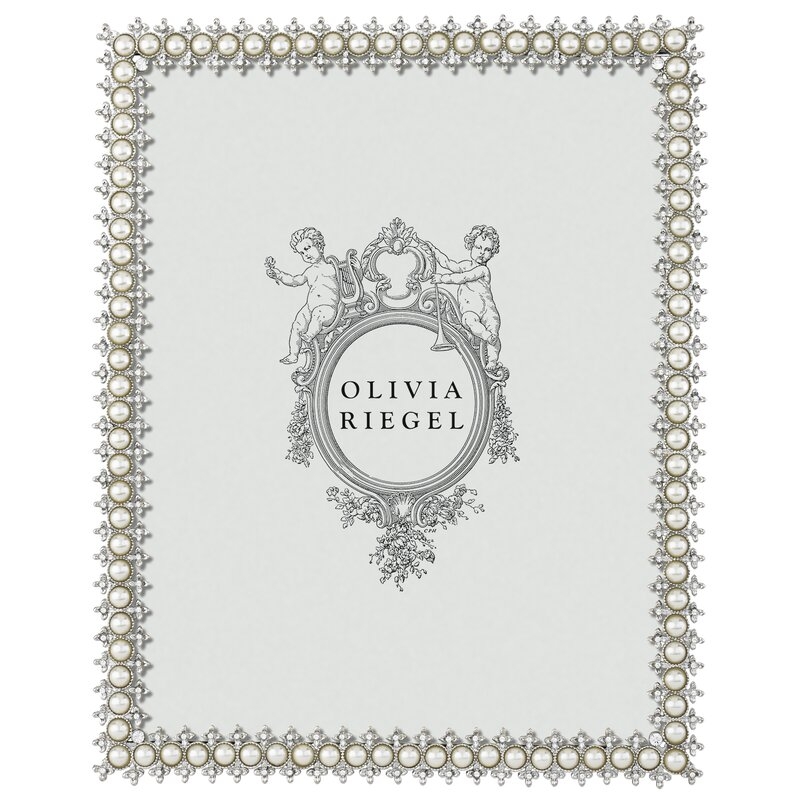 Olivia Riegel Crystal & Pearl Single Picture Frame - Image 0