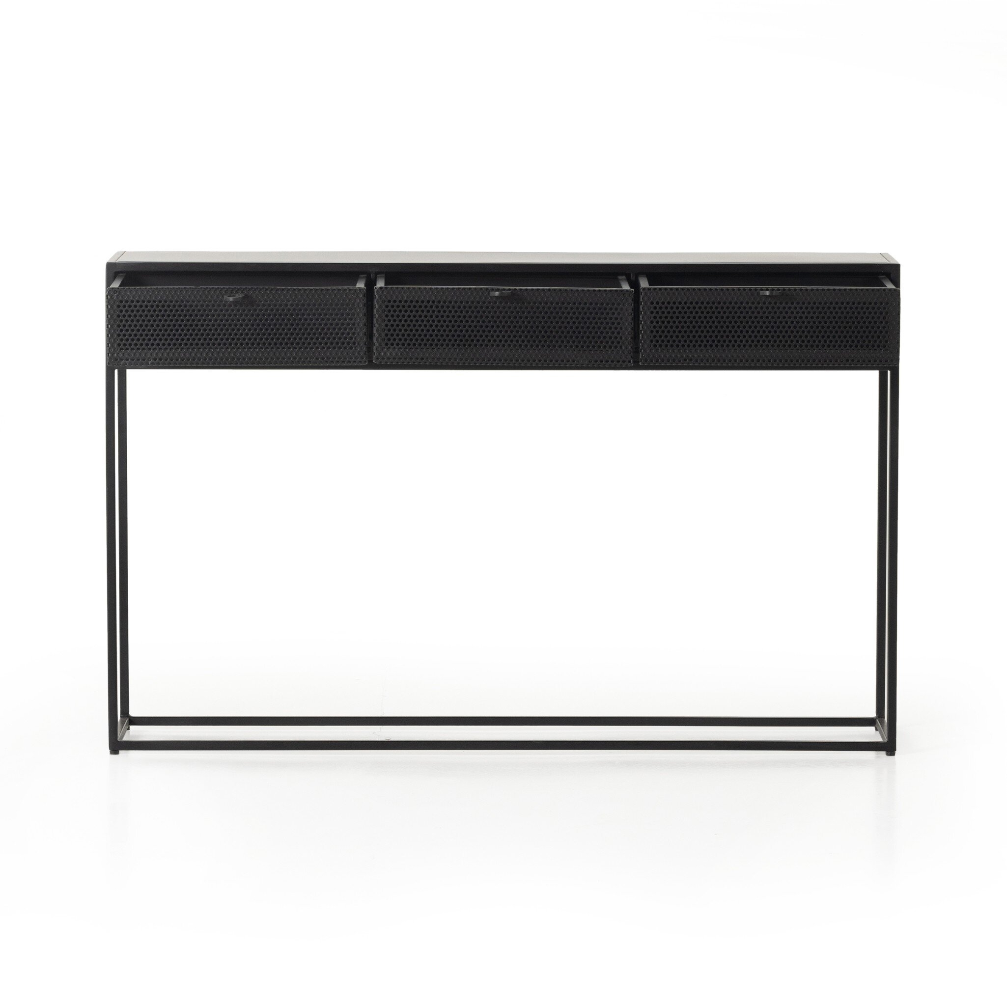 Hendrick Console Table - Black - Image 4
