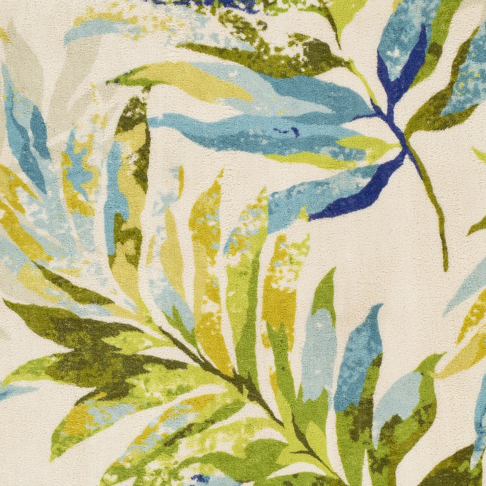 Erin White Indoor 2'7" x 7'7" Machine Woven Rug - Image 1