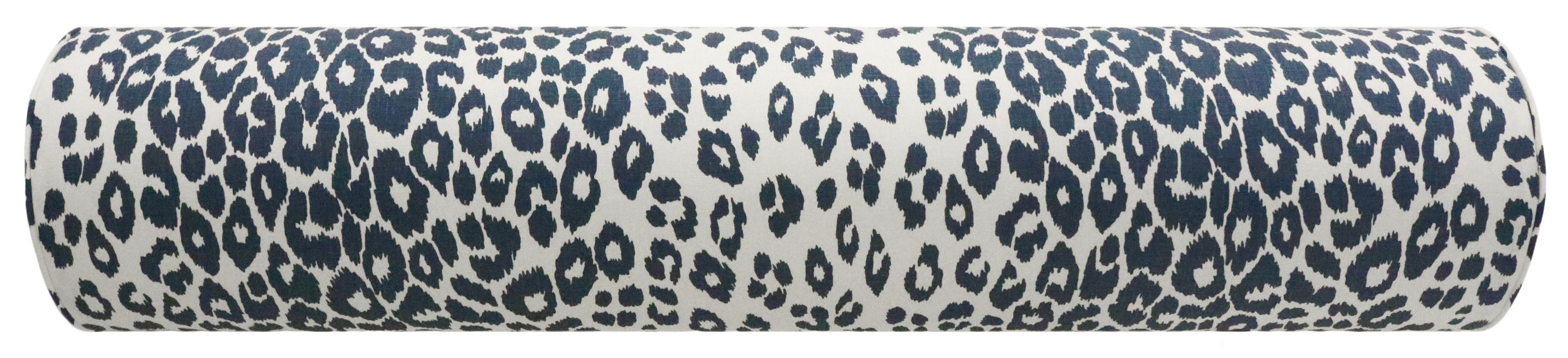 THE BOLSTER :: ICONIC LEOPARD // INK | SCHUMACHER - BY THE YARD - Image 2