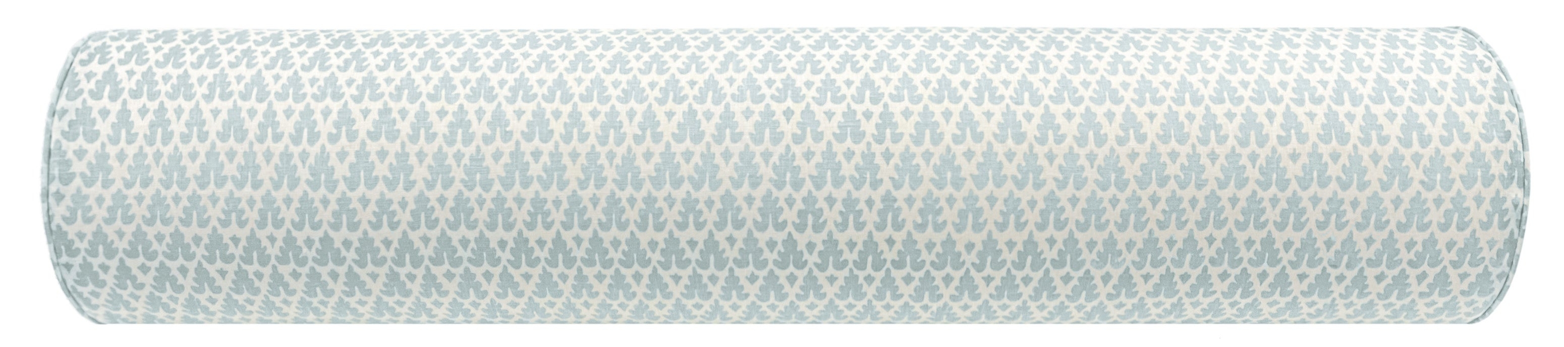 THE BOLSTER :: VOLPI // SOFT WINDSOR BLUE  | QUADRILLE - TWIN // 9" X 24" - Image 2