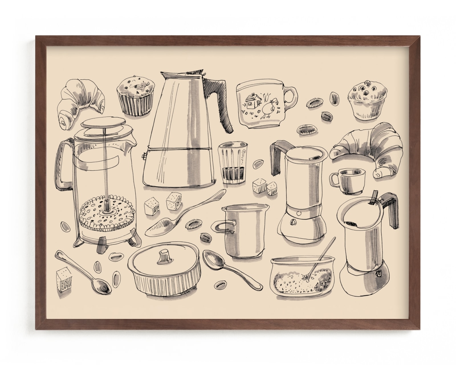 Breakfast With Coffee Limited Edition Fine Art Print 2 - Image 0