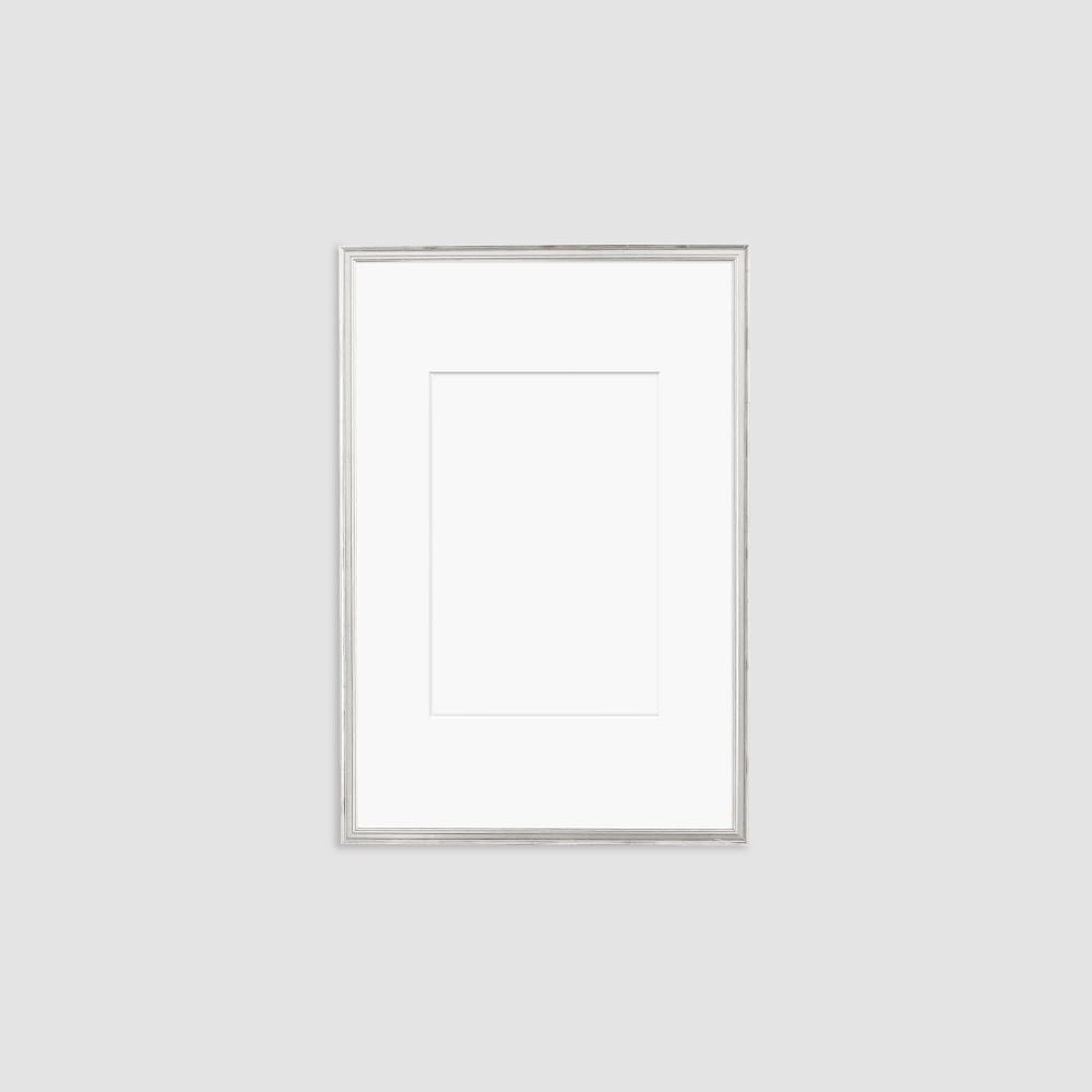 Simply Framed Gallery Frame, Antique Silver/Mat, 20"X30" - Image 0
