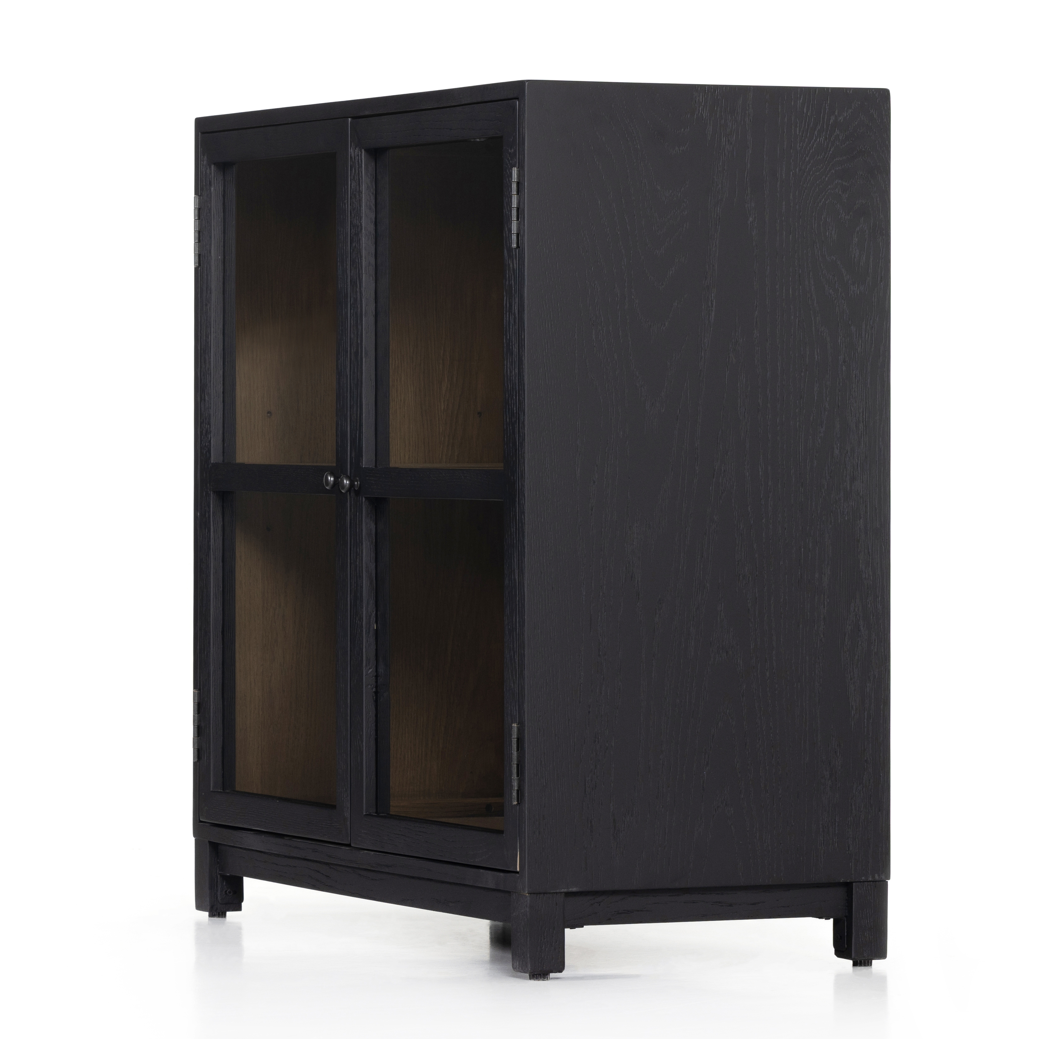 Millie Small Cabinet-Drifted Matte Black - Image 2