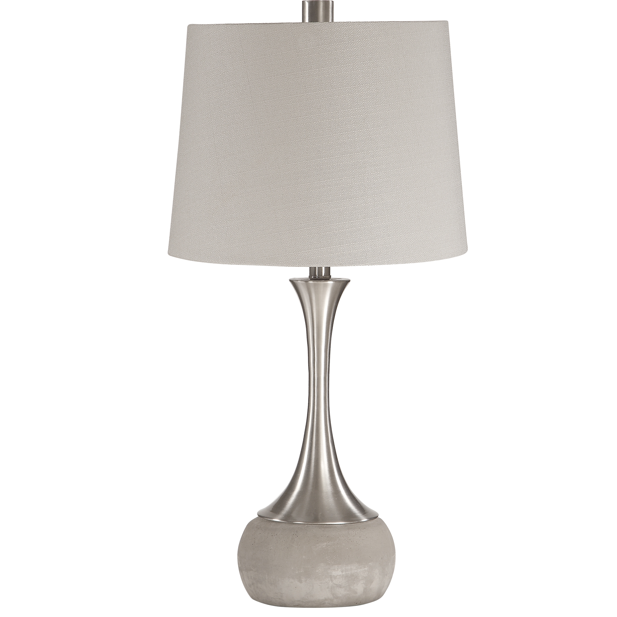 Niah Brushed Nickel Lamp - Image 3
