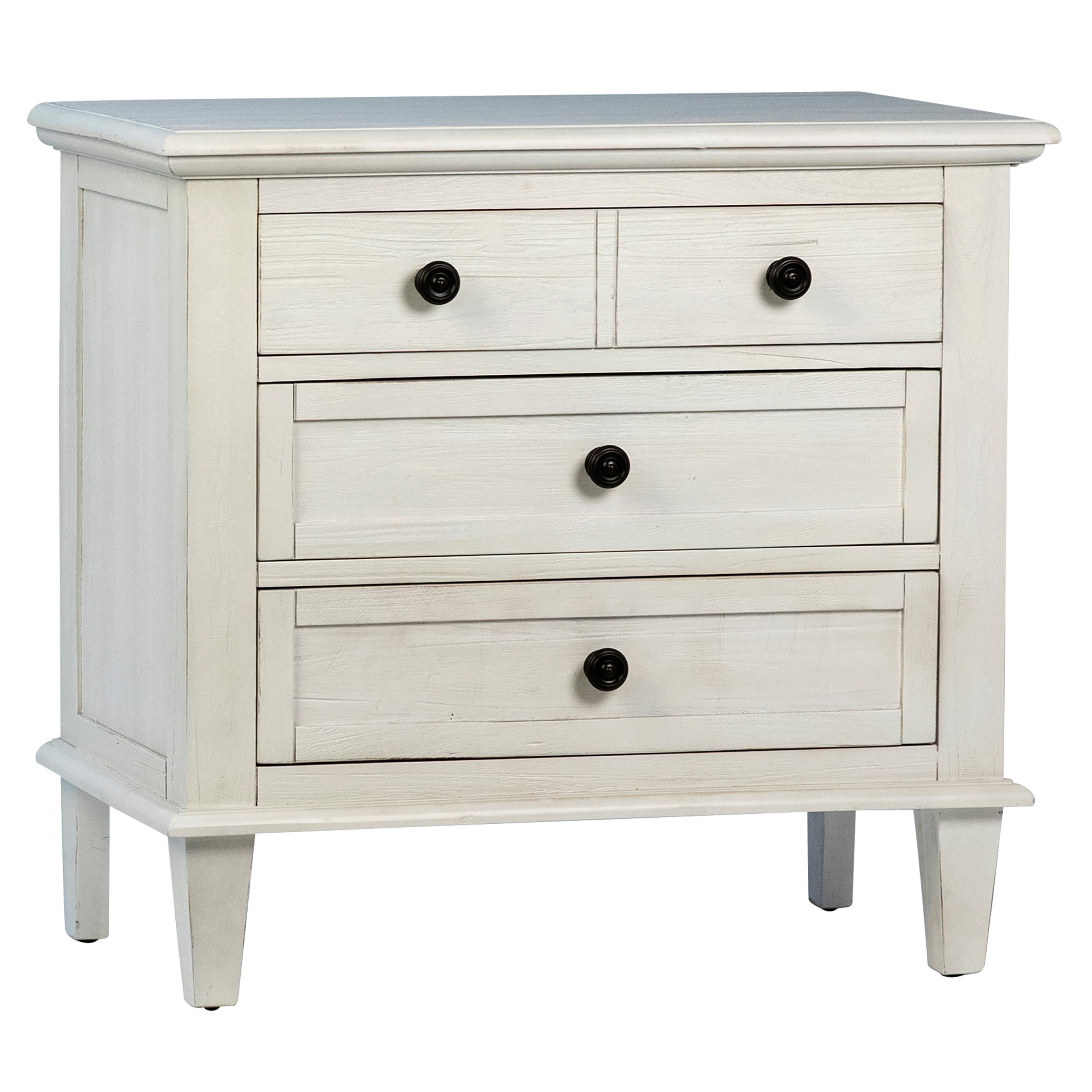 Lugano Nightstand With 3 Drawers - Image 0
