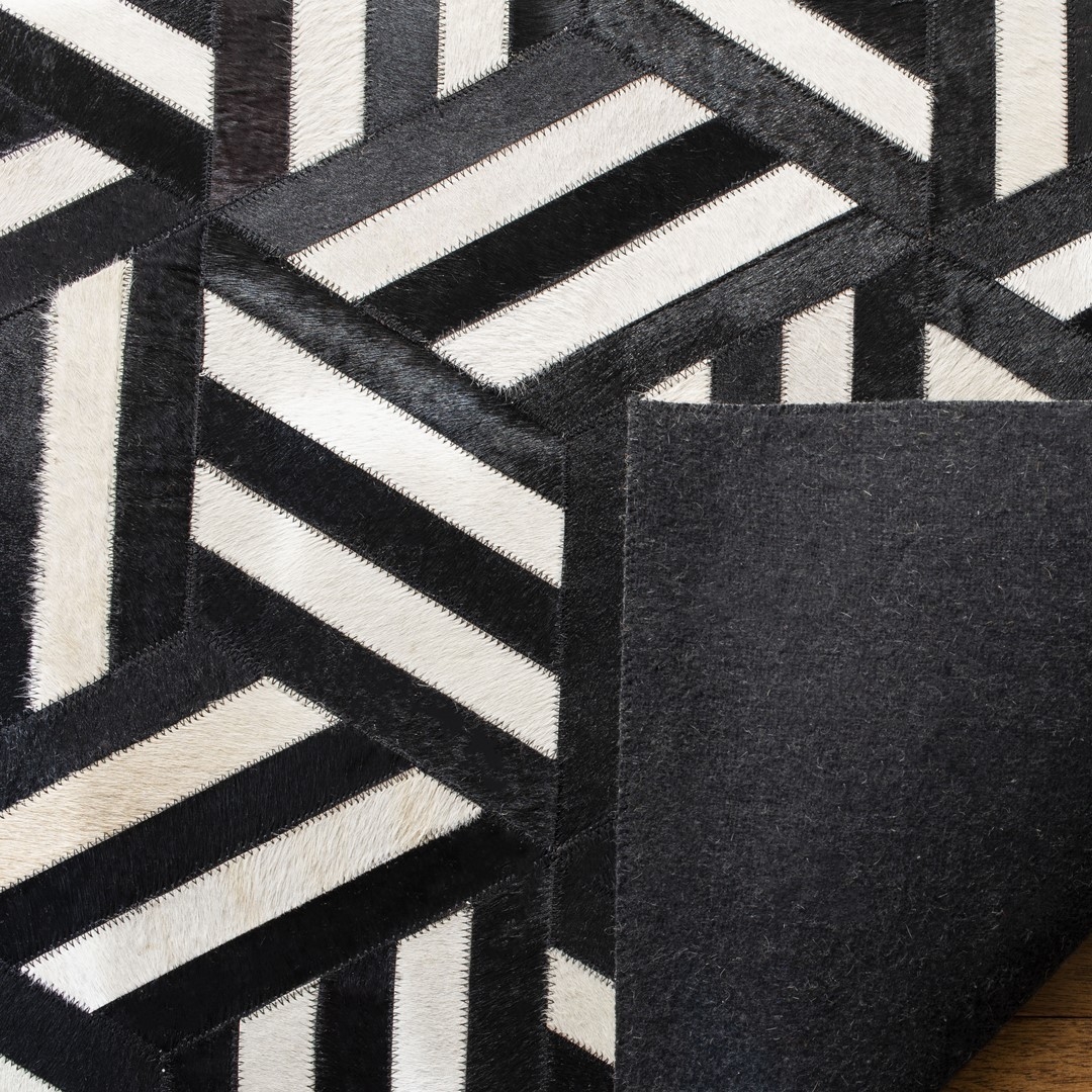 Safavieh Hand Woven Area Rug, STL219A, Ivory/Black, 2'-3" X 9' - Image 3