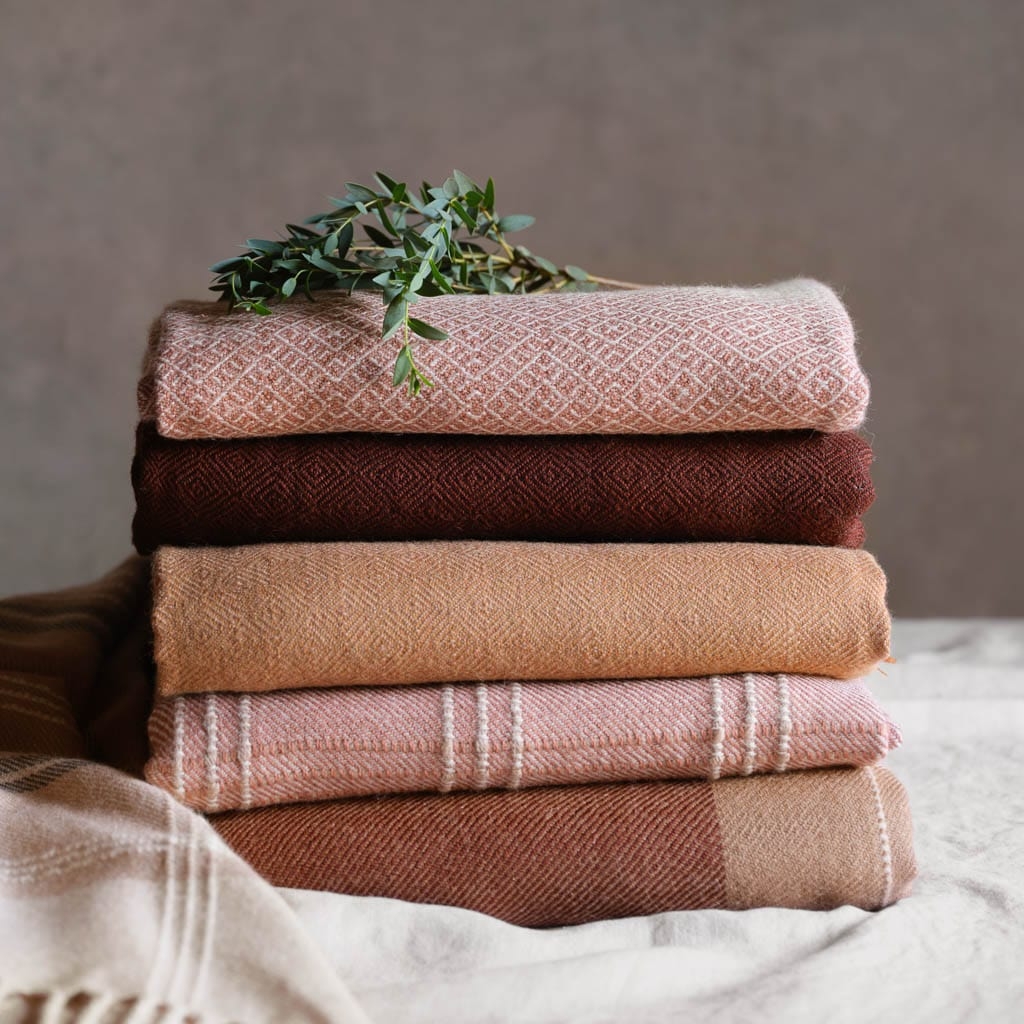 The Citizenry Lirio Alpaca Throw | Clay - Image 8