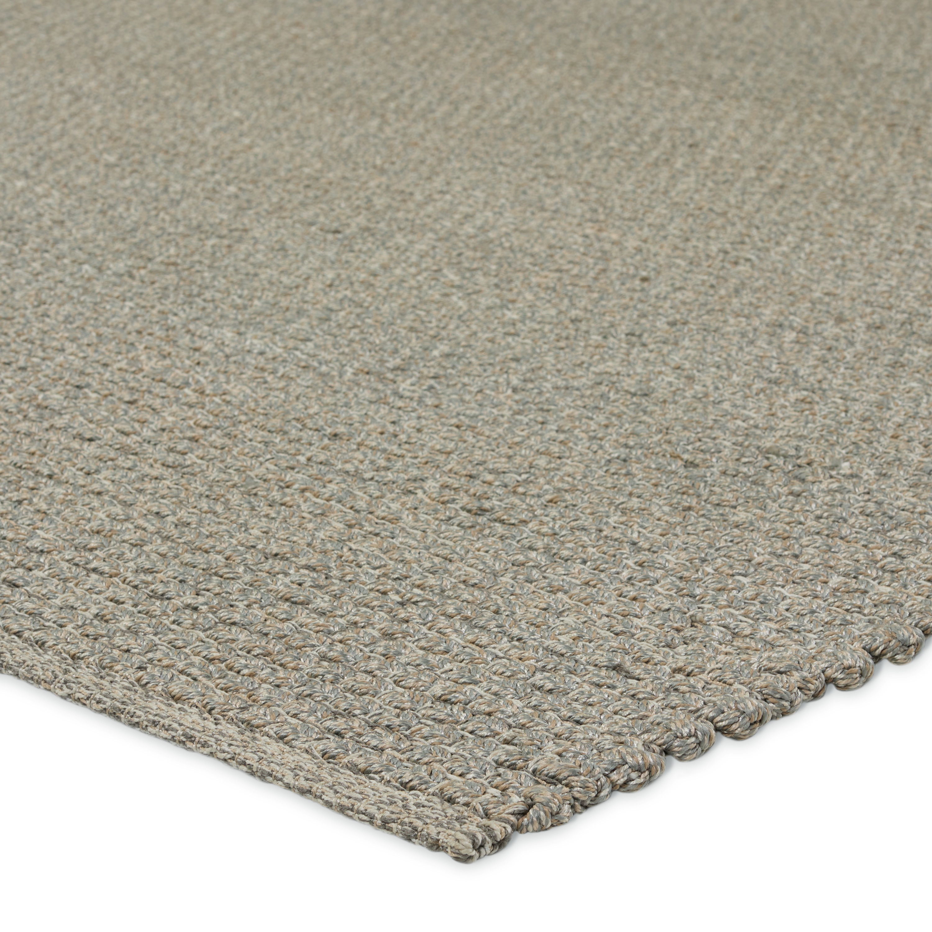 Envelop MSI02 Handmade Solid Gray Area Rug (5'x8') - Image 1