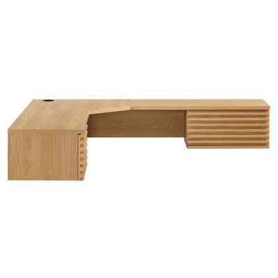Render L-Shaped Floating Desk - Image 0
