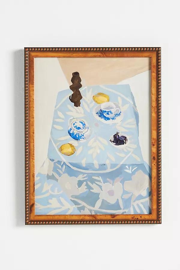A Tabletop Blue Wall Art - Image 0